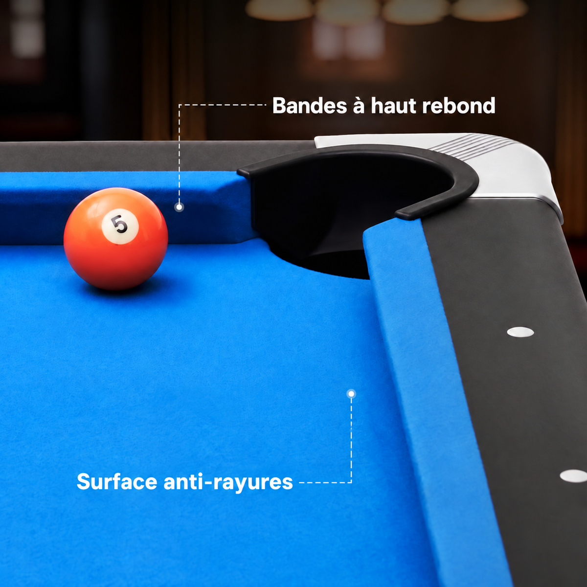 VEVOR - Table de Billard Américaine