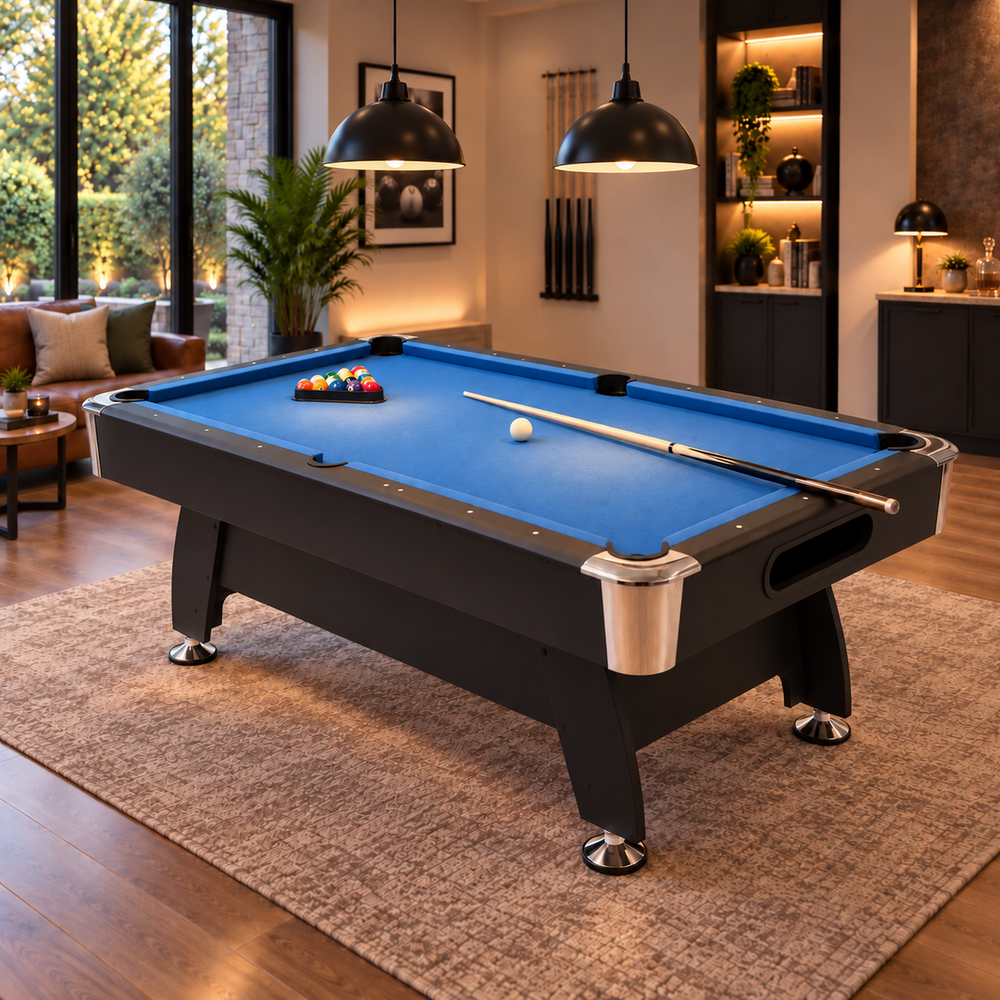 UIMOSO - Billard américain Tapis bleu